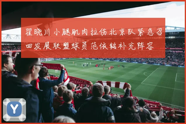 翟晓川小腿肌肉拉伤北京队紧急召回发展联盟球员范依铭补充阵容